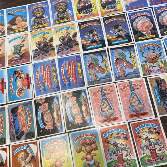 Vintage Garbage Pail Kids Trading Cards/Stickers Series 6 Full Complete Set - Picture 3 of 3